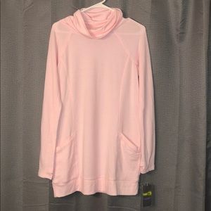 Long pink shirt